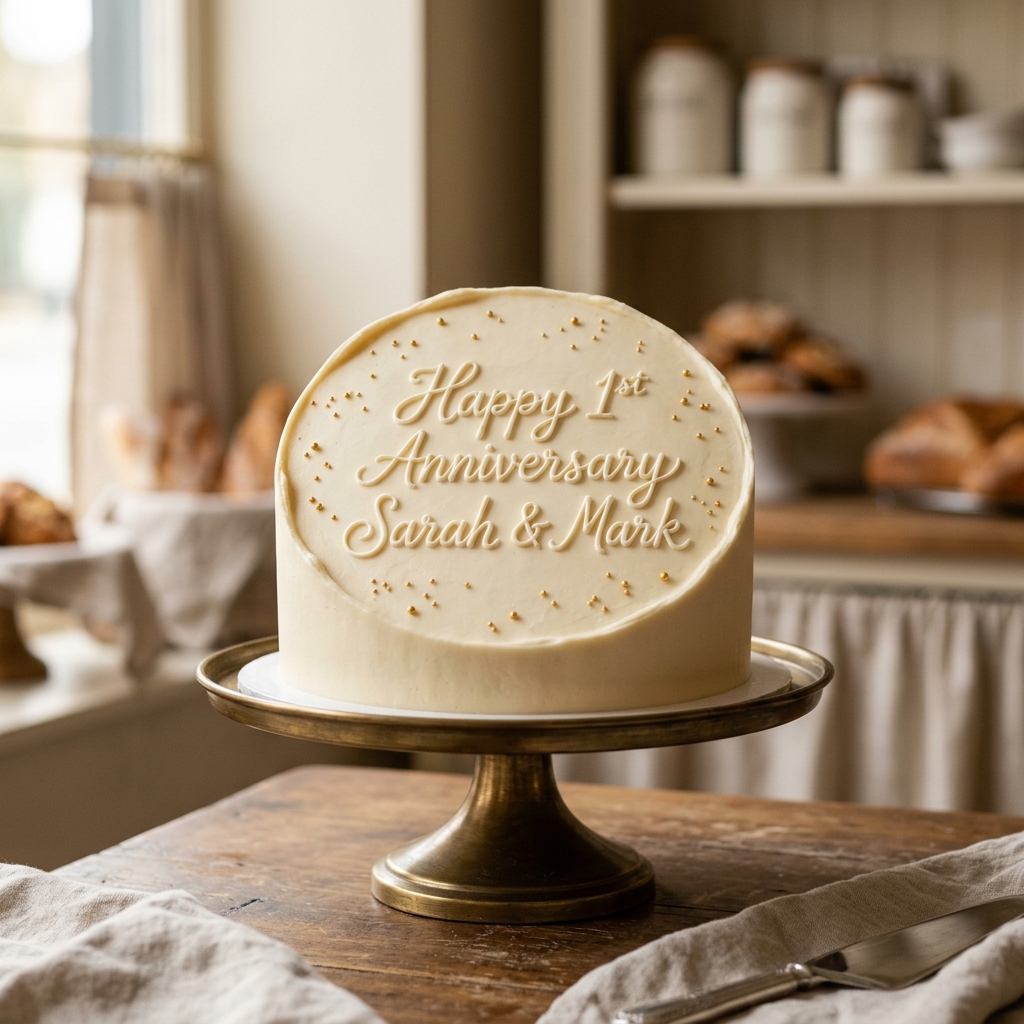 Same-Day Celebration Cake — 100% eggless cake by Nova Cakes, Halifax & Dartmouth
